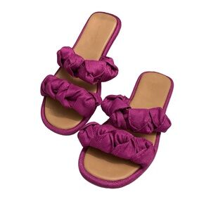 Women's Knotted Slide Sandals - Universal Thread Size 7